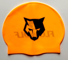 Load image into Gallery viewer, FLOWOLF Silicone Swim Cap - Fluo Orange